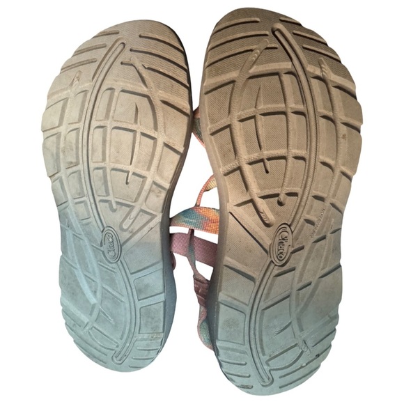 Chaco Z/2 Adjustable Strap Classic Sandal Women Aerial Rosette Size 7 - Picture 4 of 4